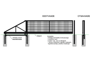 Liugvärav (2D täitega)